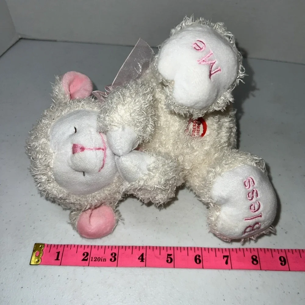 Lamb Praying Plush 8